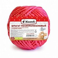 ШПАГАТ полипропилен. 50м 1000 текс красный Komfi/60