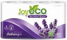 Туалетная бумага JOY ECO (А8) 2-сл с ароматом Лаванды 1/6