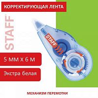 КОРРЕКТОР лента STAFF PROFIT, 5мм х 6м 271254