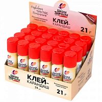 КЛЕЙ - КАРАНДАШ 21 г ЛУЧ Школа творчества PVP основа 29С 1737-08