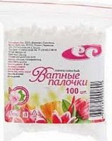 Ватные палочки ЕС №100 ЭКО (пакет) 