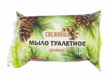 Мыло туалетное Хвойное 100гр. "Свежинка" 1/64