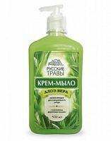 Ж-мыло крем РУССКИЕ ТРАВЫ 500 мл Алоэ-вера дозат. 1/12